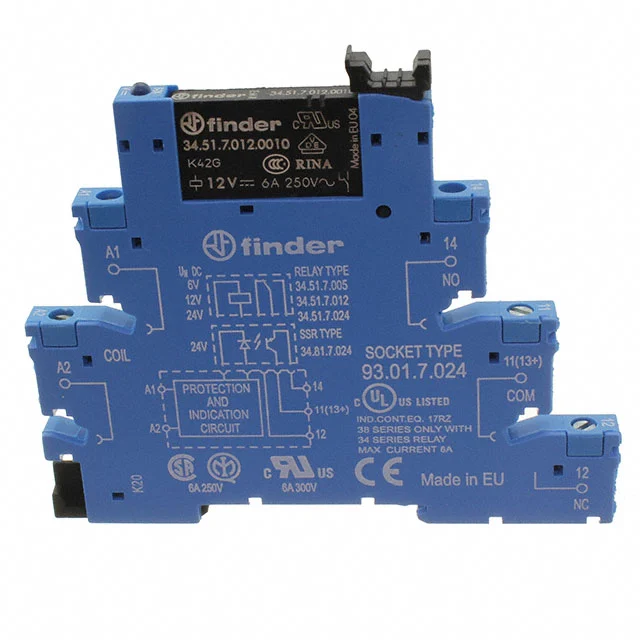 38.51.7.012.0050 Finder Relays, Inc.  Power Relays Over 2 Amps